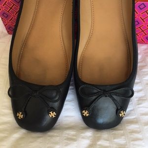 Tory Burch  Laila Driver Ballet Flats - Black